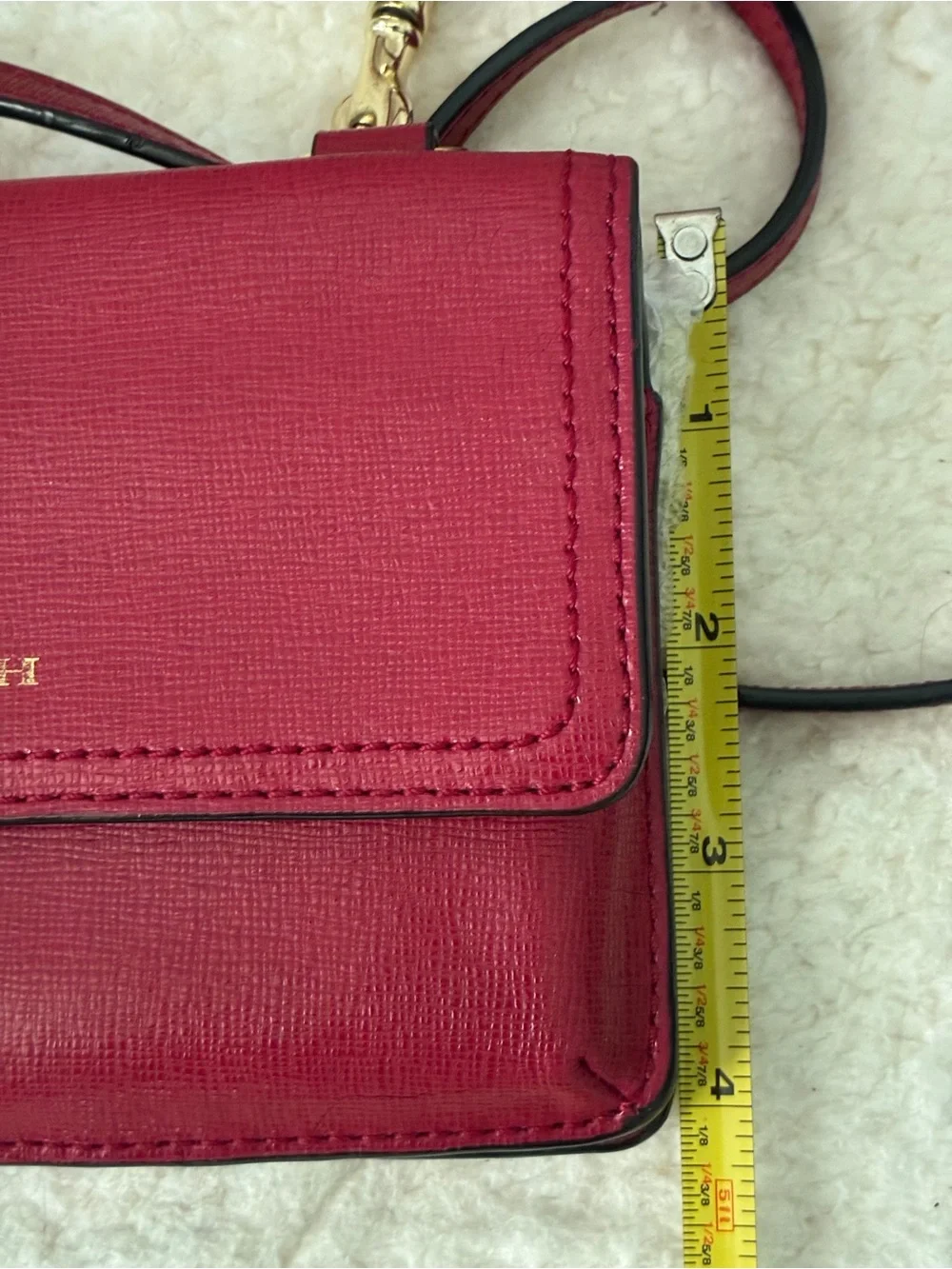 Coach Red Leather Madison